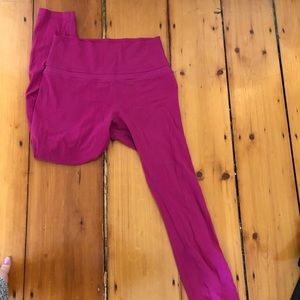 Lululemon wunder under pants